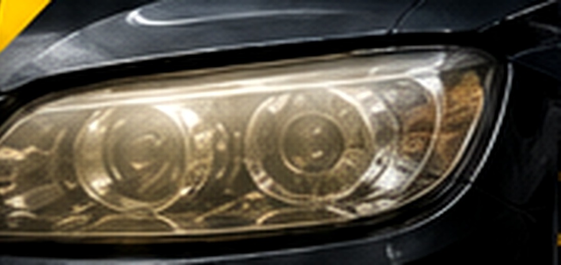 Inspecting a headlight